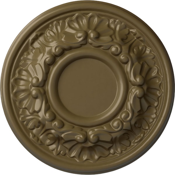 Ekena Millwork Odessa Ceiling Medallion (Fits Canopies up to 2 1/2"), 7 1/2"OD x 1 1/8"P, Mississippi Mud CM07ODMMF - main